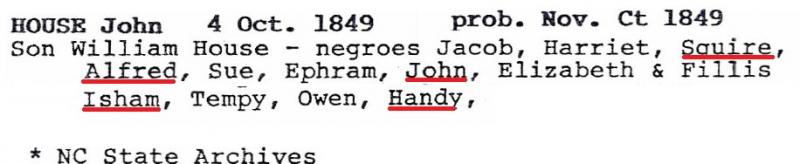 excerpt from will abstract